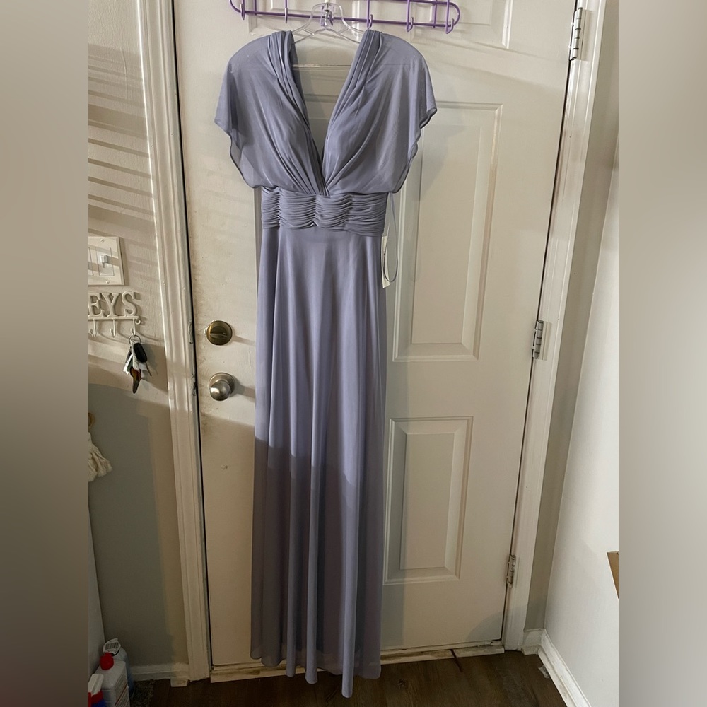 Bridesmaid gown.